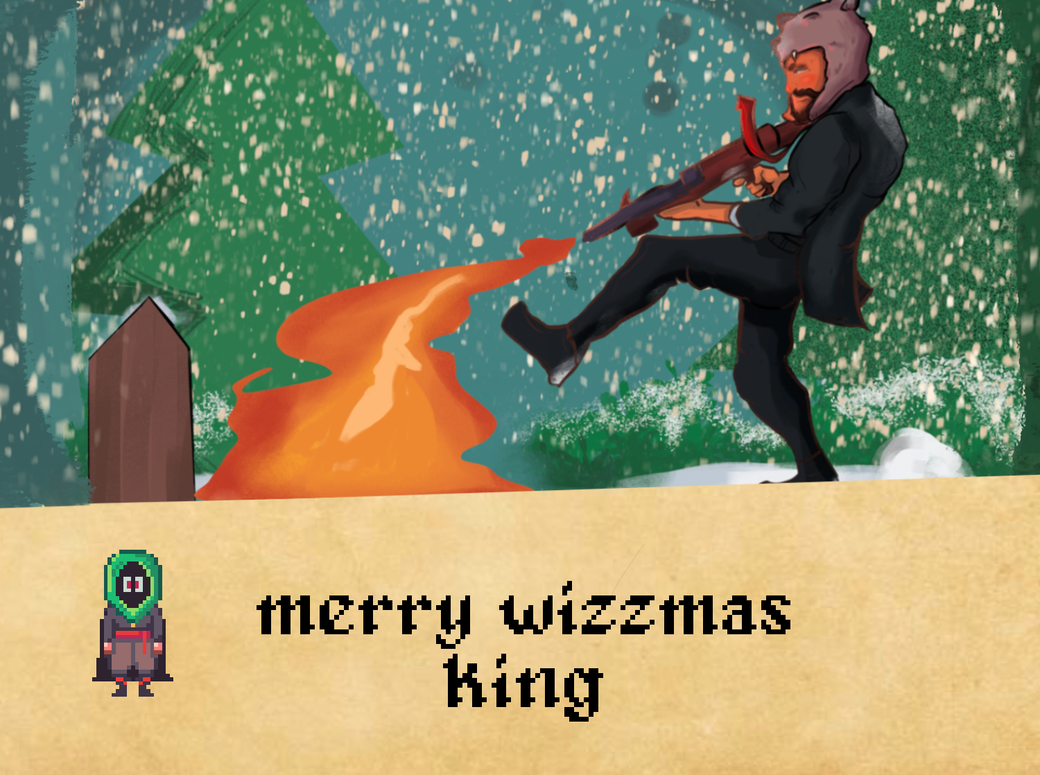 Wizzmas Card #1