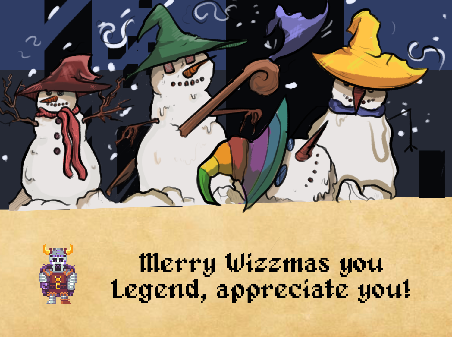 Wizzmas Card #2